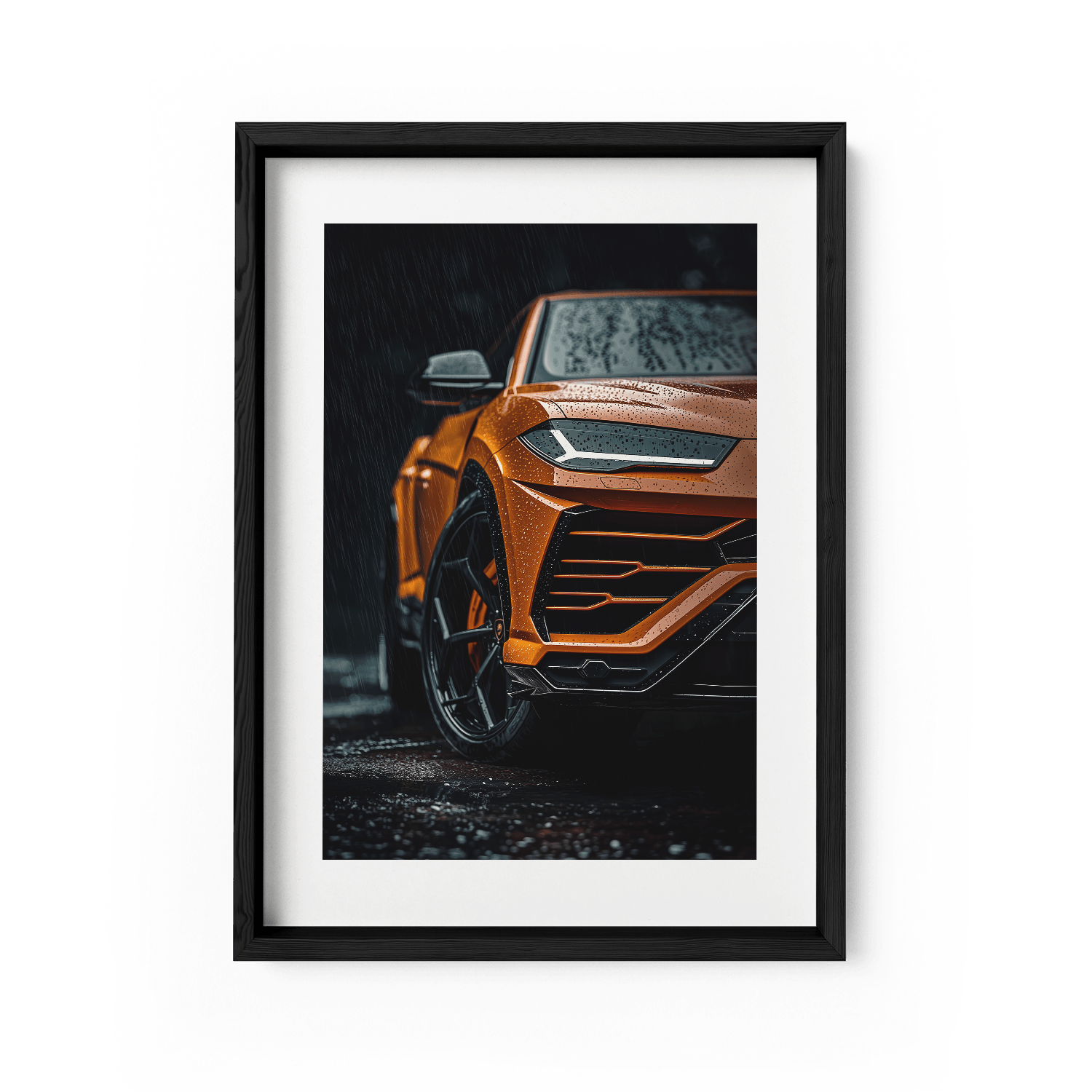LAMBORGHINI URUS x RAIN*Papier*40x60*Papier*Kunstwerk*Masculina.nl