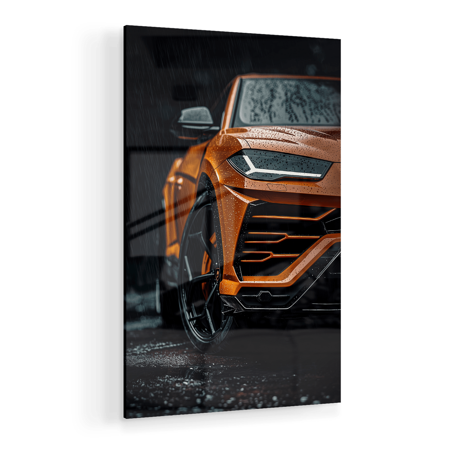 LAMBORGHINI URUS x RAIN*Plexiglas*40x60*Plexiglas*Kunstwerk*Masculina.nl