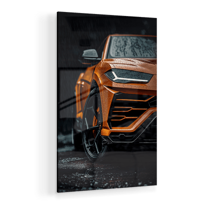 LAMBORGHINI URUS x RAIN*Plexiglas*40x60*Plexiglas*Kunstwerk*Masculina.nl