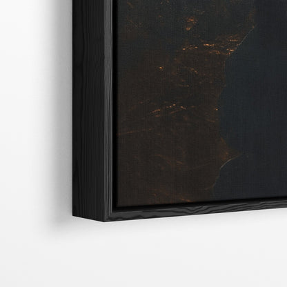 LEAF OF GOLD*Canvas*40x60*Baklijst*Kunstwerk*Masculina.nl