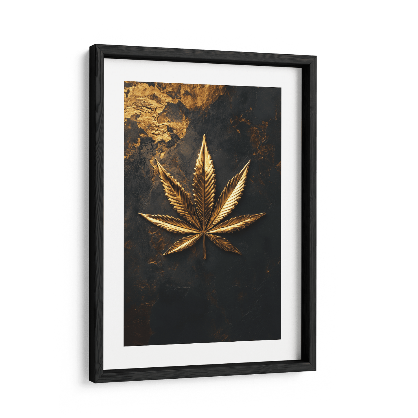 LEAF OF GOLD*Papier*40x60*Papier*Kunstwerk*Masculina.nl