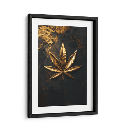 LEAF OF GOLD*Papier*40x60*Papier*Kunstwerk*Masculina.nl