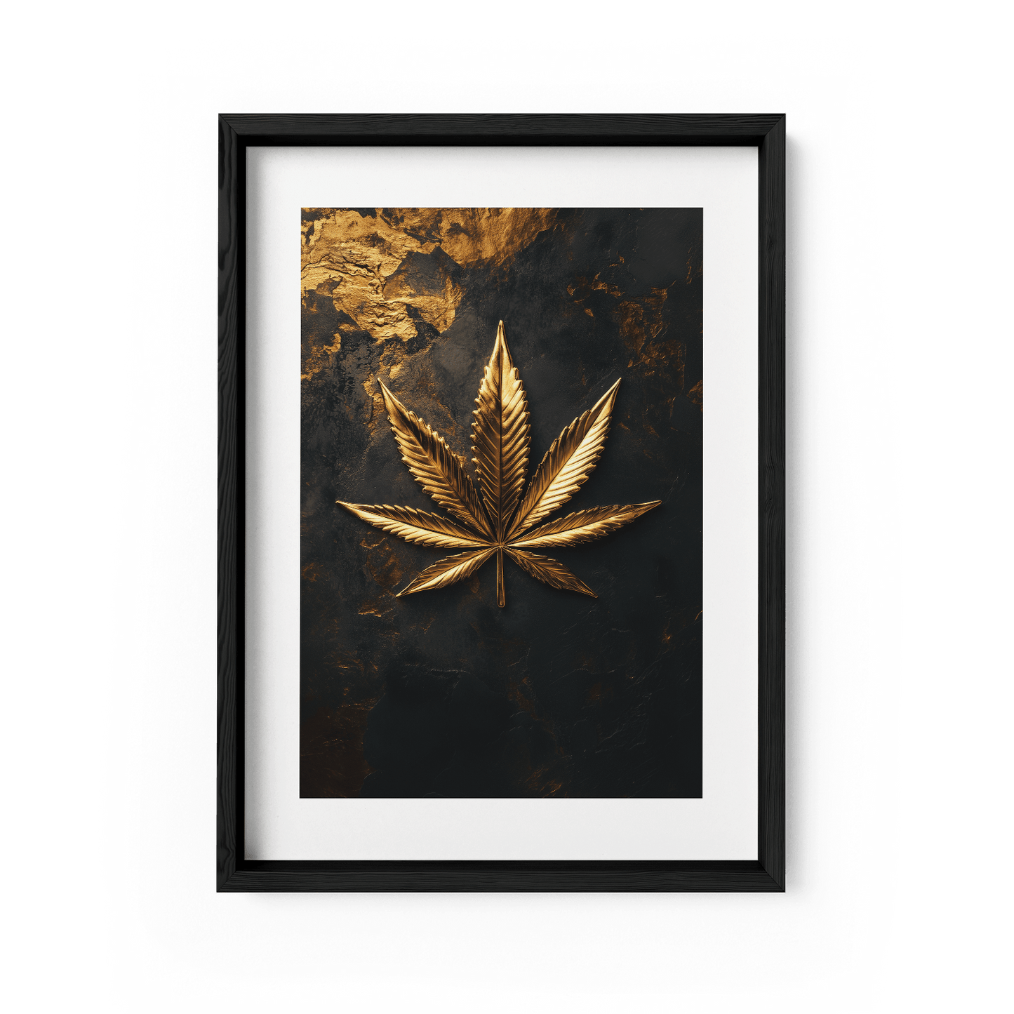 LEAF OF GOLD*Papier*40x60*Papier*Kunstwerk*Masculina.nl