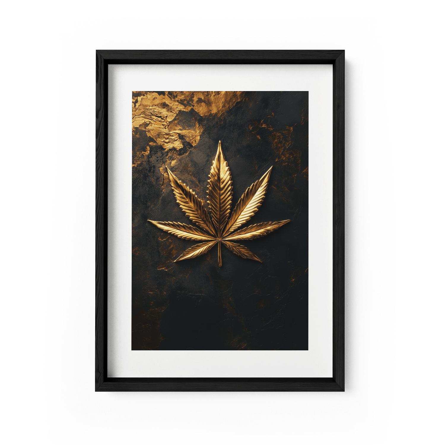 LEAF OF GOLD*Papier*40x60*Papier*Kunstwerk*Masculina.nl