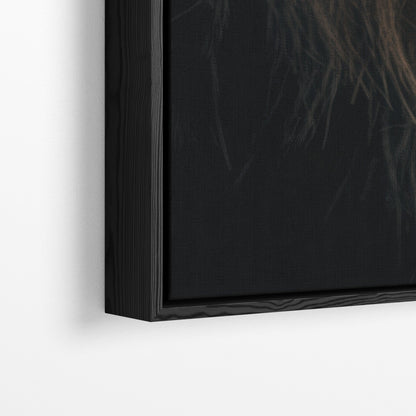 LION PORTRAIT*Canvas*40x60*Baklijst*Kunstwerk*Masculina.nl