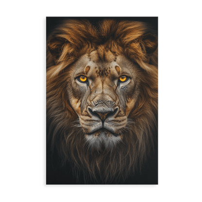 LION PORTRAIT*Canvas*40x60*Canvas*Kunstwerk*Masculina.nl