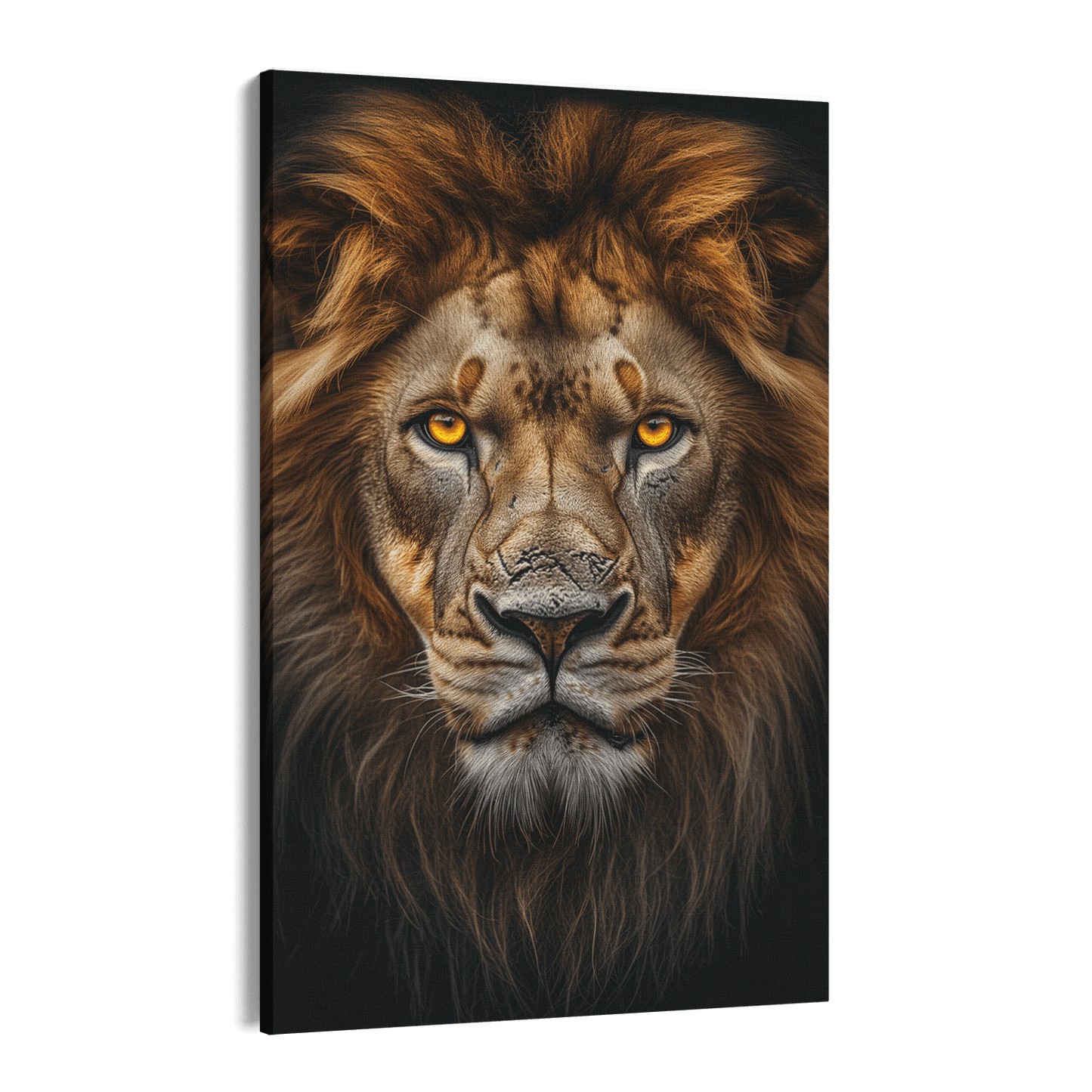 LION PORTRAIT*Canvas*40x60*Canvas*Kunstwerk*Masculina.nl