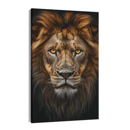 LION PORTRAIT*Canvas*40x60*Canvas*Kunstwerk*Masculina.nl