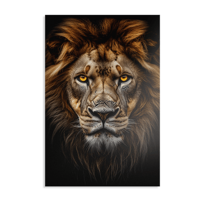 LION PORTRAIT*Dibond*40x60*Dibond*Kunstwerk*Masculina.nl