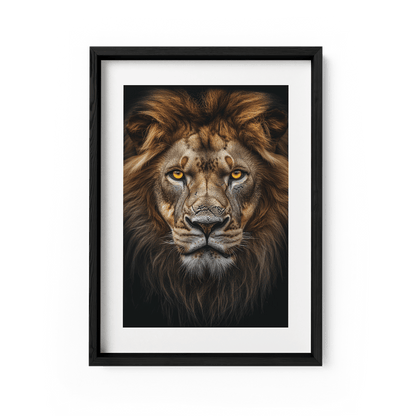 LION PORTRAIT*Papier*40x60*Papier*Kunstwerk*Masculina.nl