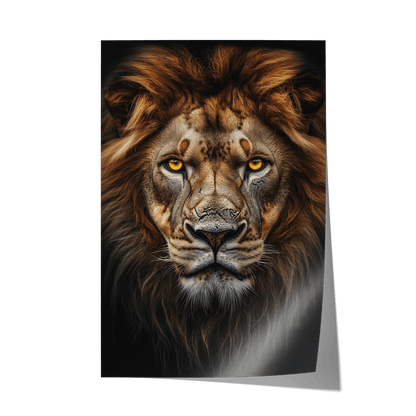 LION PORTRAIT*Papier*40x60*Papier*Kunstwerk*Masculina.nl