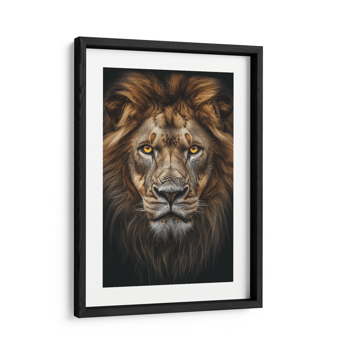 LION PORTRAIT*Papier*40x60*Papier*Kunstwerk*Masculina.nl
