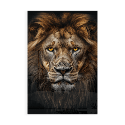 LION PORTRAIT*Plexiglas*40x60*Plexiglas*Kunstwerk*Masculina.nl