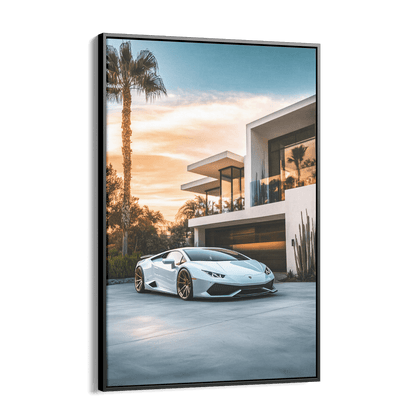 LUXURY IN WHITE*Canvas*40x60*Baklijst*Kunstwerk*Masculina.nl