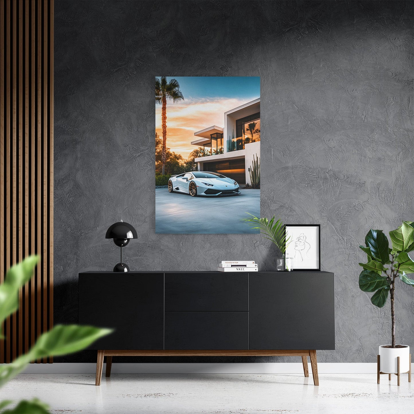 LUXURY IN WHITE*Canvas*40x60*Canvas*Kunstwerk*Masculina.nl