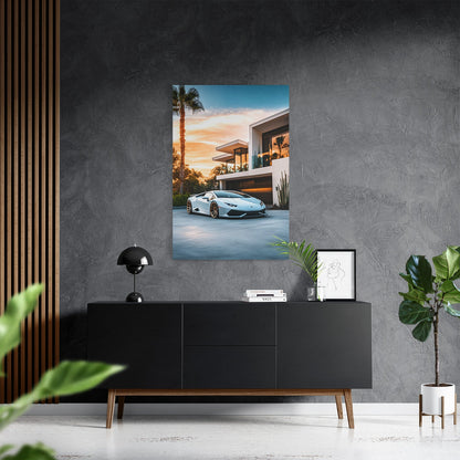 LUXURY IN WHITE*Canvas*40x60*Canvas*Kunstwerk*Masculina.nl