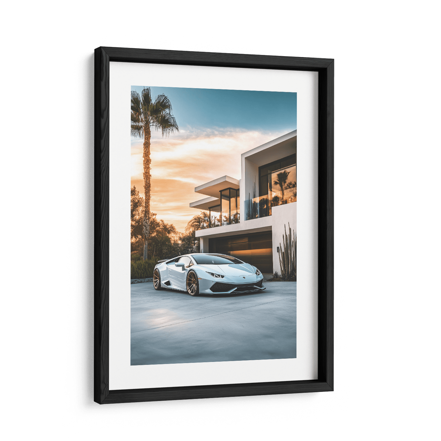 LUXURY IN WHITE*Papier*40x60*Papier*Kunstwerk*Masculina.nl