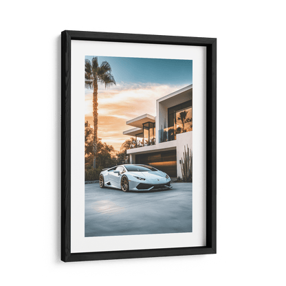 LUXURY IN WHITE*Papier*40x60*Papier*Kunstwerk*Masculina.nl