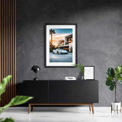 LUXURY IN WHITE*Papier*40x60*Papier*Kunstwerk*Masculina.nl