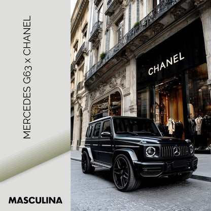 MATTE BLACK MERCEDES G63*Canvas*40x60*Baklijst*Kunstwerk*Masculina.nl