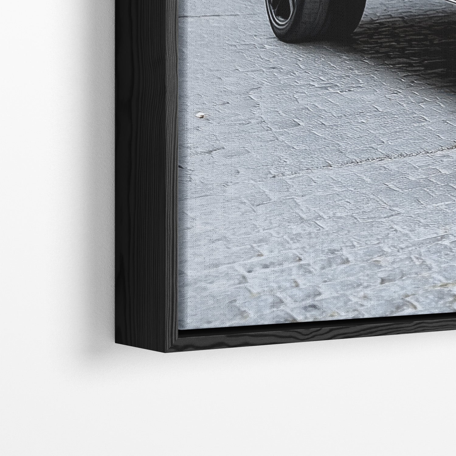 MATTE BLACK MERCEDES G63*Canvas*40x60*Baklijst*Kunstwerk*Masculina.nl