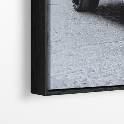 MATTE BLACK MERCEDES G63*Canvas*40x60*Baklijst*Kunstwerk*Masculina.nl