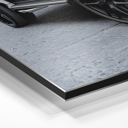MATTE BLACK MERCEDES G63*Dibond*40x60*Dibond*Kunstwerk*Masculina.nl