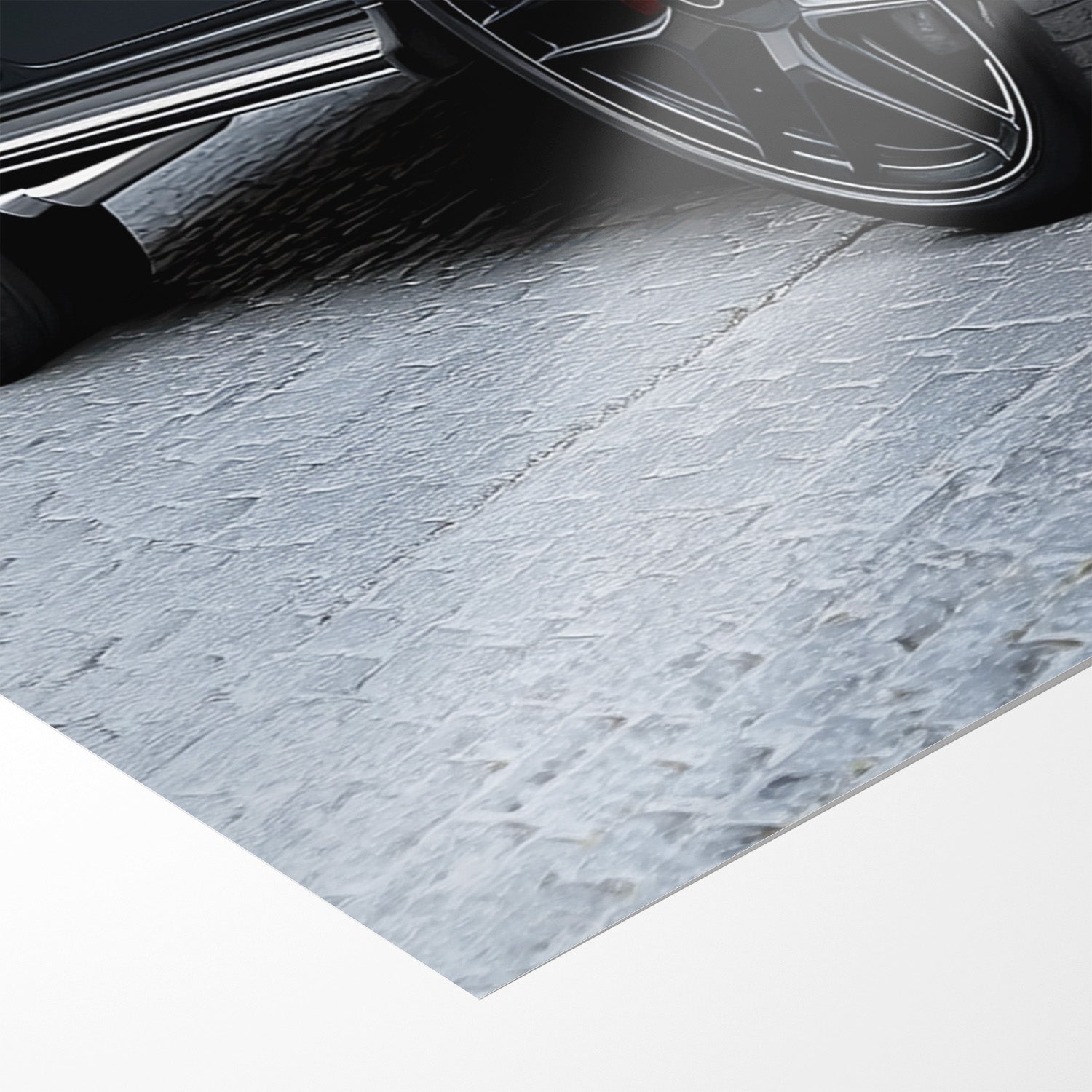 MATTE BLACK MERCEDES G63*Papier*40x60*Papier*Kunstwerk*Masculina.nl