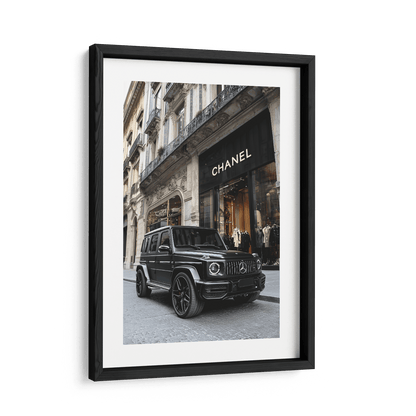 MATTE BLACK MERCEDES G63*Papier*40x60*Papier*Kunstwerk*Masculina.nl