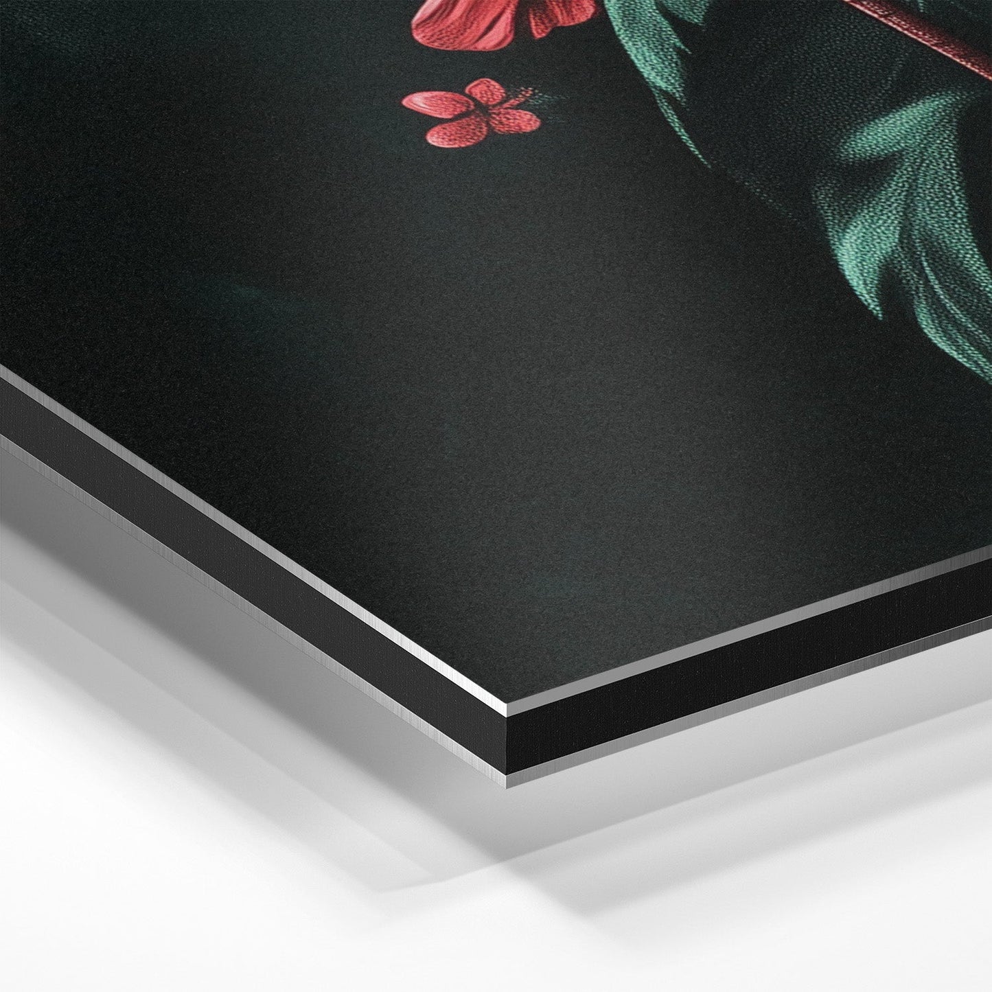 MIDNIGHT FLAMINGO*Dibond*40x60*Dibond*Kunstwerk*Masculina.nl