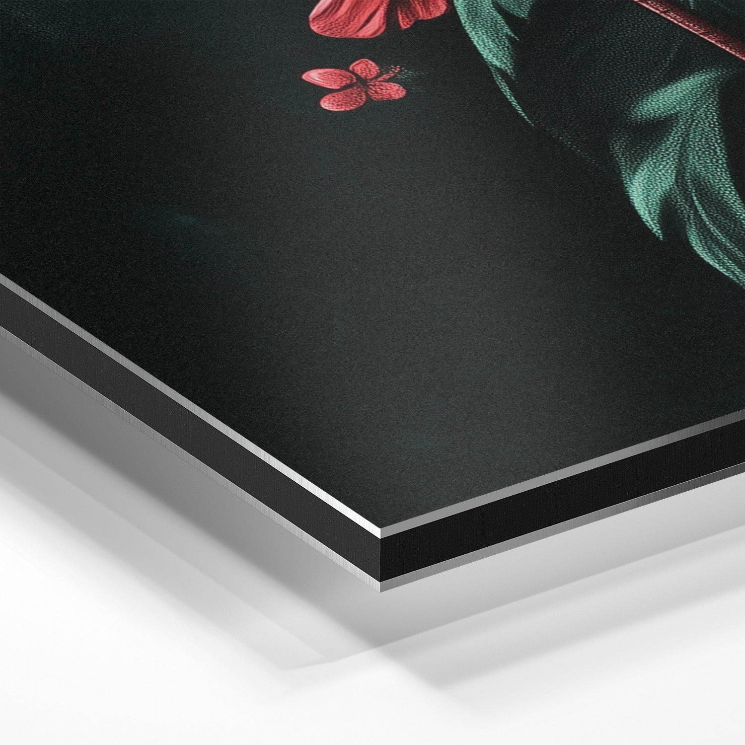 MIDNIGHT FLAMINGO*Dibond*40x60*Dibond*Kunstwerk*Masculina.nl