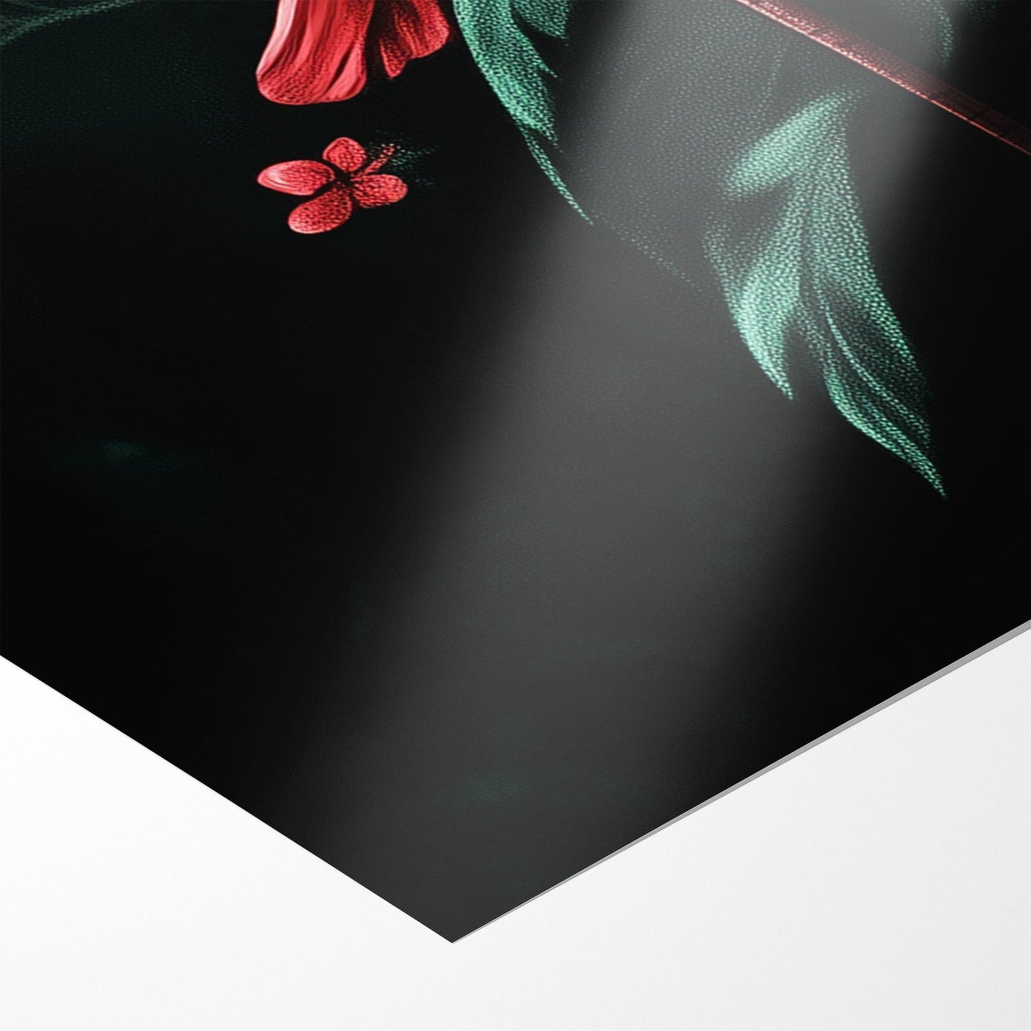 MIDNIGHT FLAMINGO*Papier*40x60*Papier*Kunstwerk*Masculina.nl
