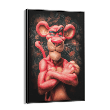 MISTER PANTHER*Canvas*40x60*Baklijst*Kunstwerk*Masculina.nl