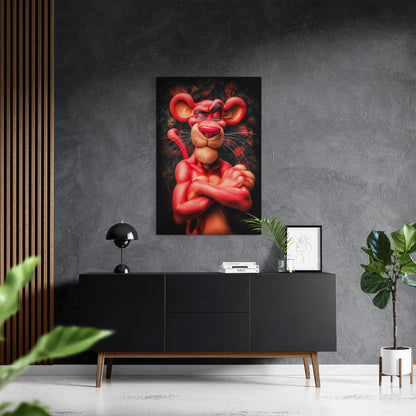 MISTER PANTHER*Canvas*40x60*Canvas*Kunstwerk*Masculina.nl