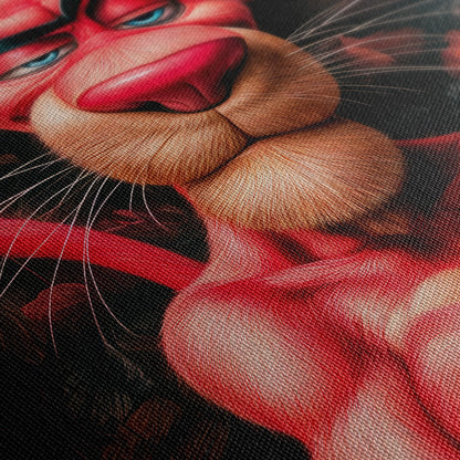 MISTER PANTHER*Canvas*40x60*Canvas*Kunstwerk*Masculina.nl