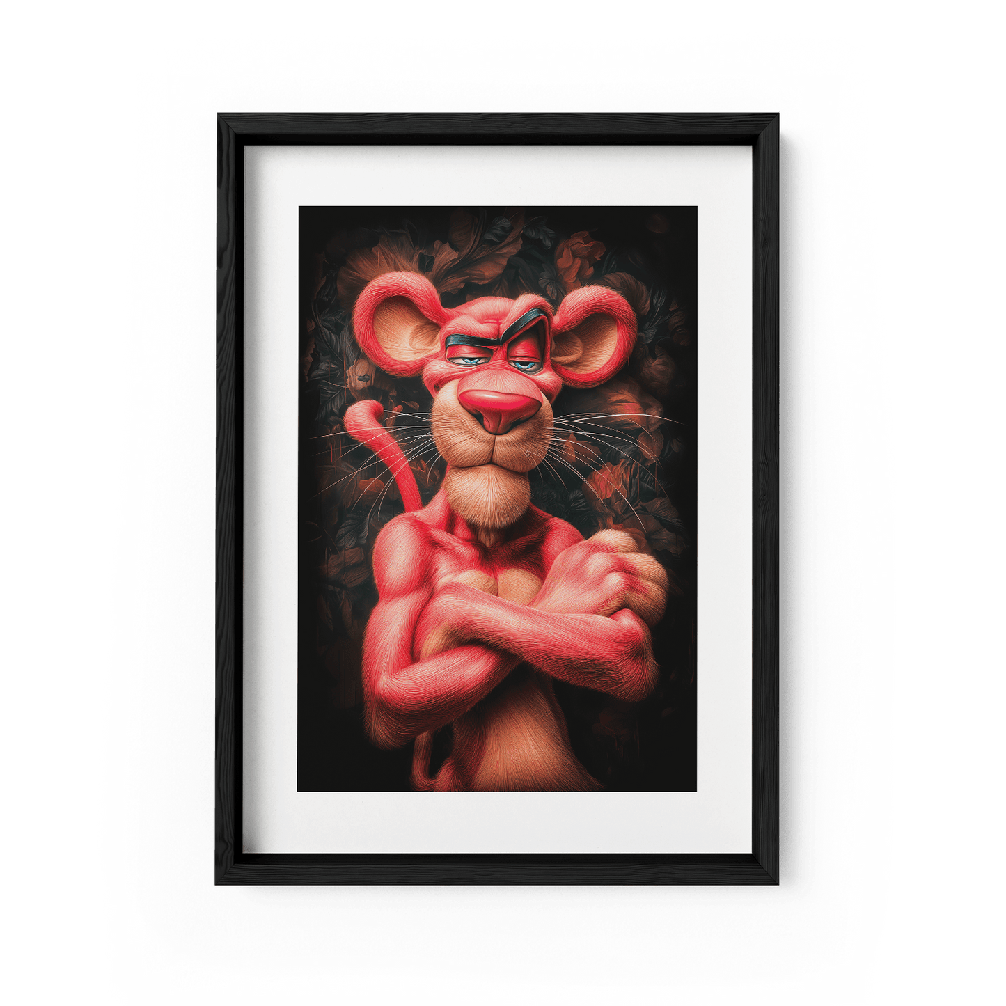 MISTER PANTHER*Papier*40x60*Papier*Kunstwerk*Masculina.nl