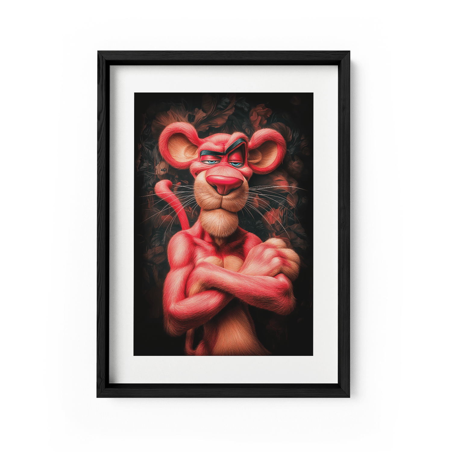 MISTER PANTHER*Papier*40x60*Papier*Kunstwerk*Masculina.nl