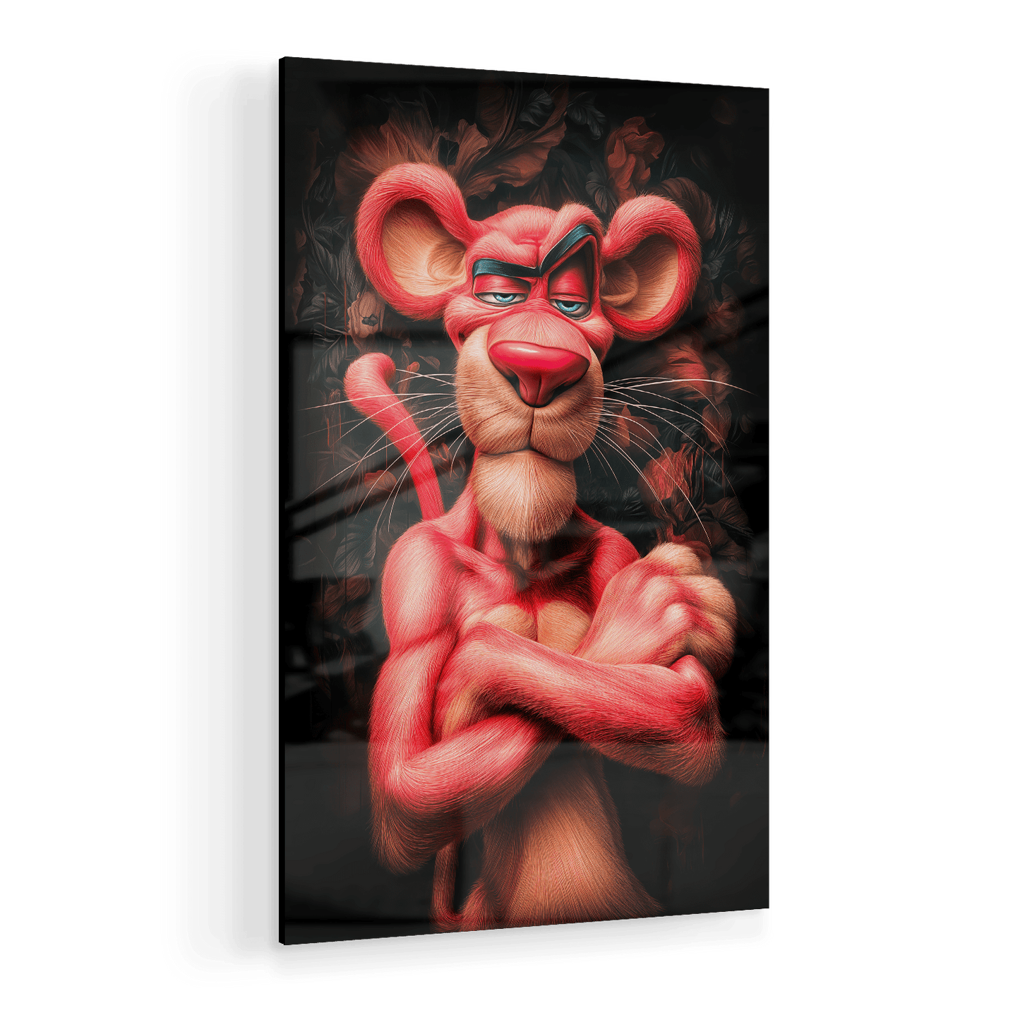 MISTER PANTHER*Plexiglas*40x60*Plexiglas*Kunstwerk*Masculina.nl