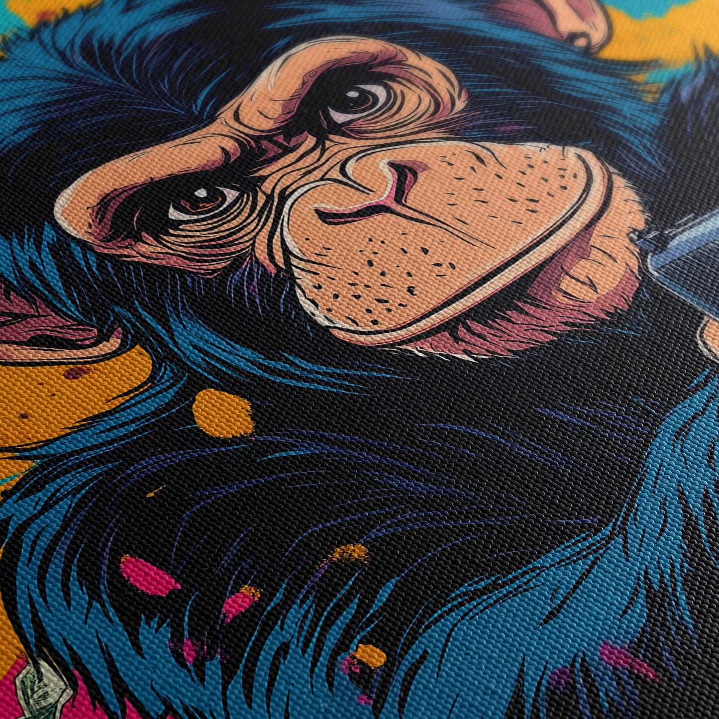 MONEY MONKEY*Canvas*40x60*Canvas*Kunstwerk*Masculina.nl