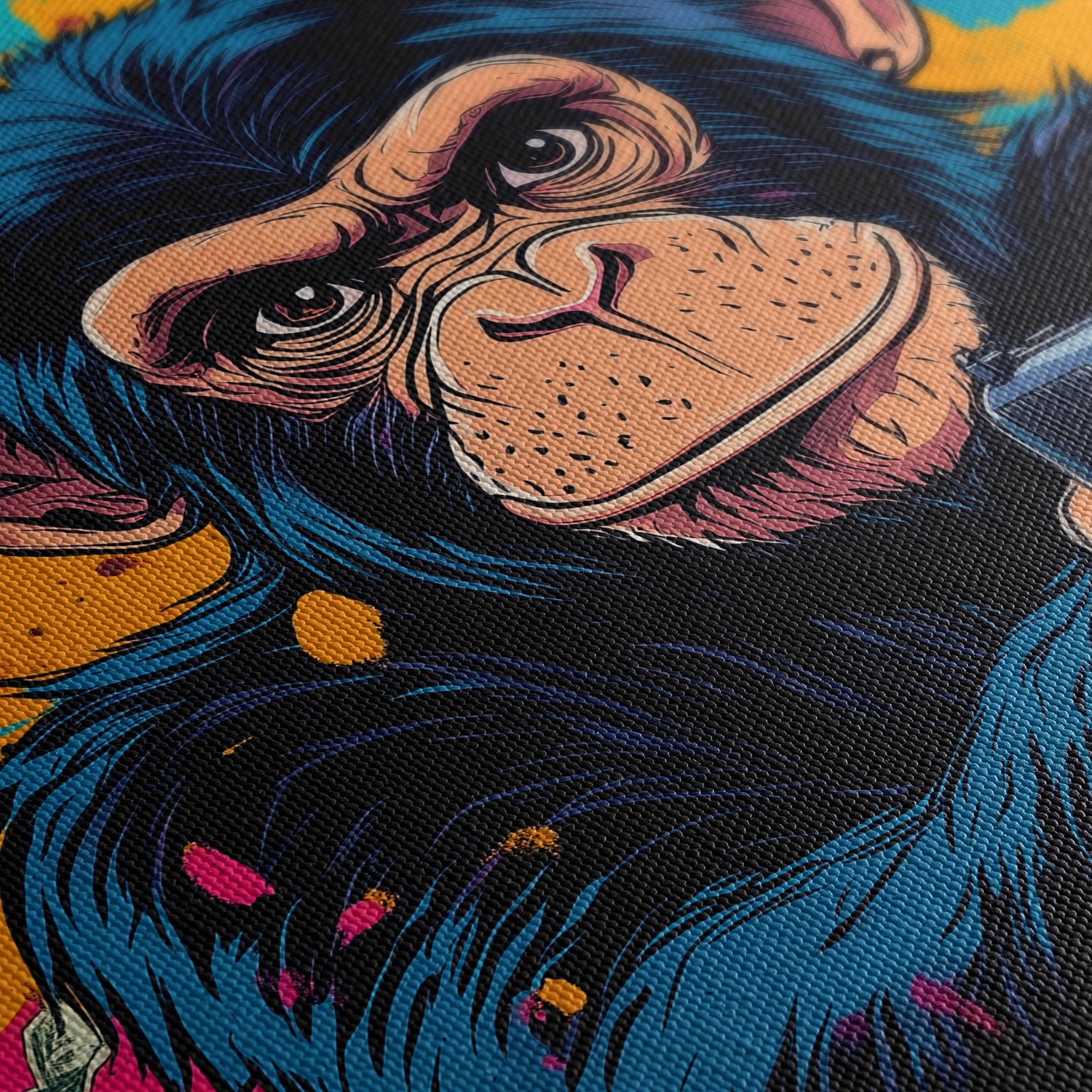 MONEY MONKEY*Canvas*40x60*Canvas*Kunstwerk*Masculina.nl