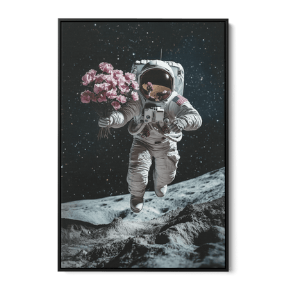MOONLIGHT BOUQUET*Canvas*40x60*Baklijst*Kunstwerk*Masculina.nl