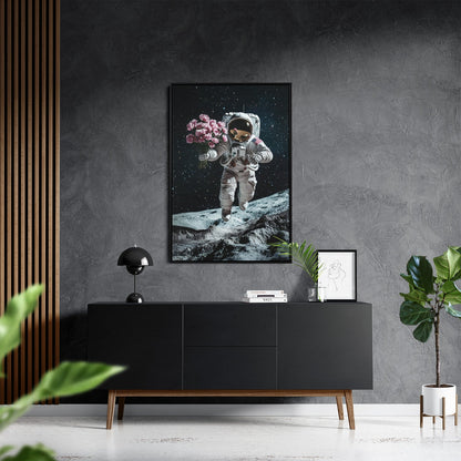 MOONLIGHT BOUQUET*Canvas*40x60*Baklijst*Kunstwerk*Masculina.nl