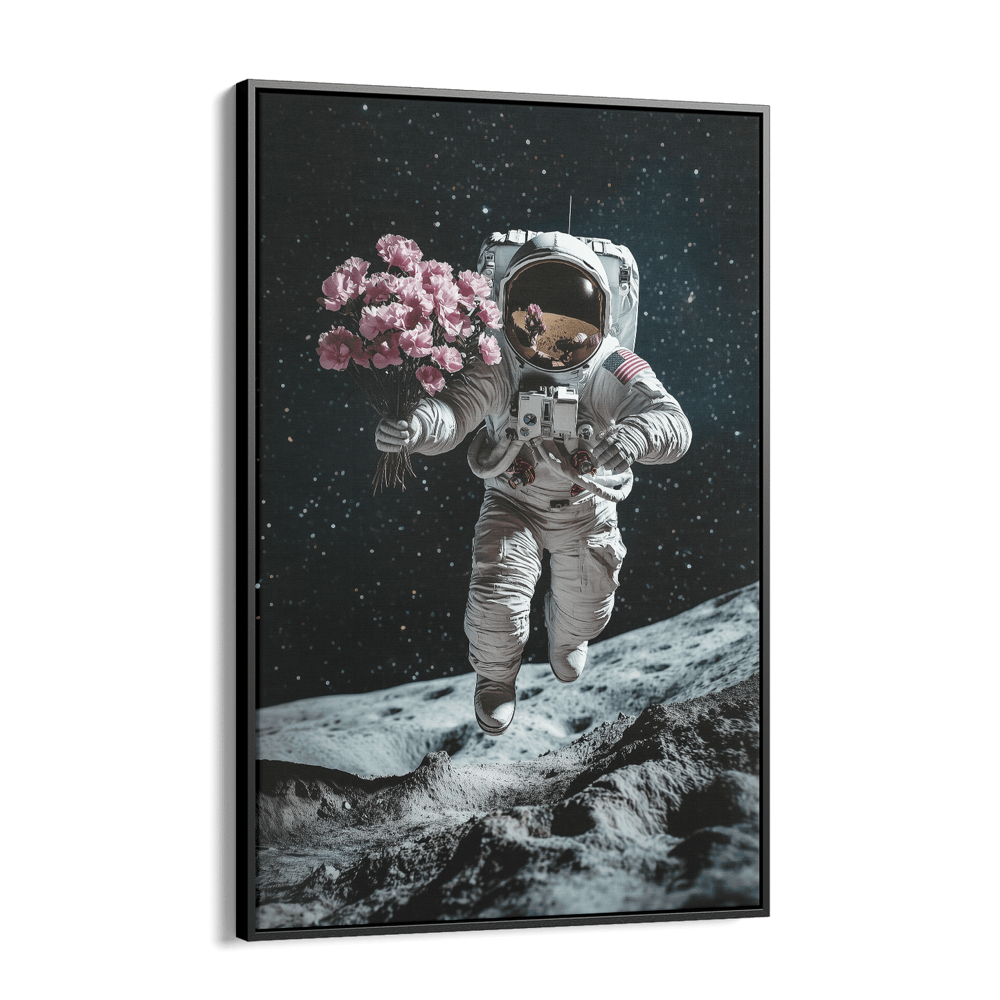 MOONLIGHT BOUQUET*Canvas*40x60*Baklijst*Kunstwerk*Masculina.nl