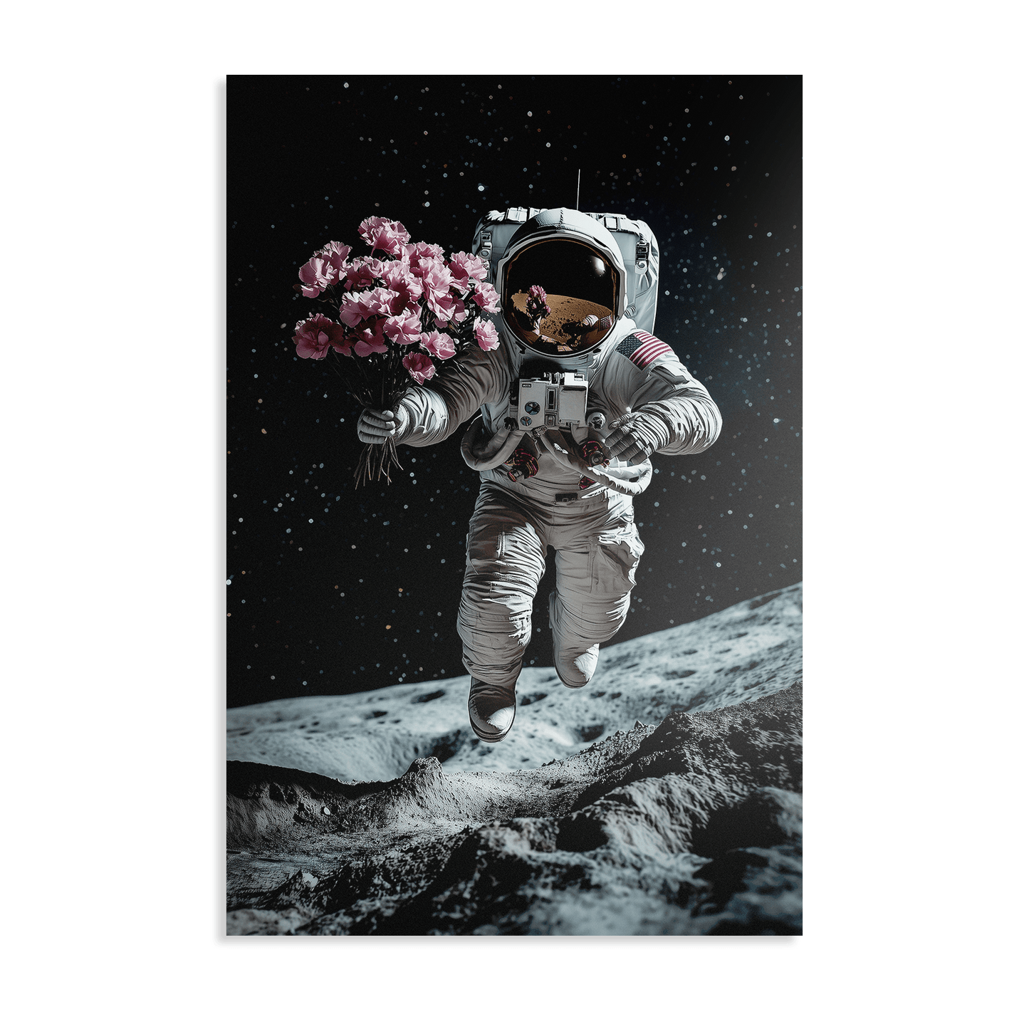 MOONLIGHT BOUQUET*Dibond*40x60*Dibond*Kunstwerk*Masculina.nl