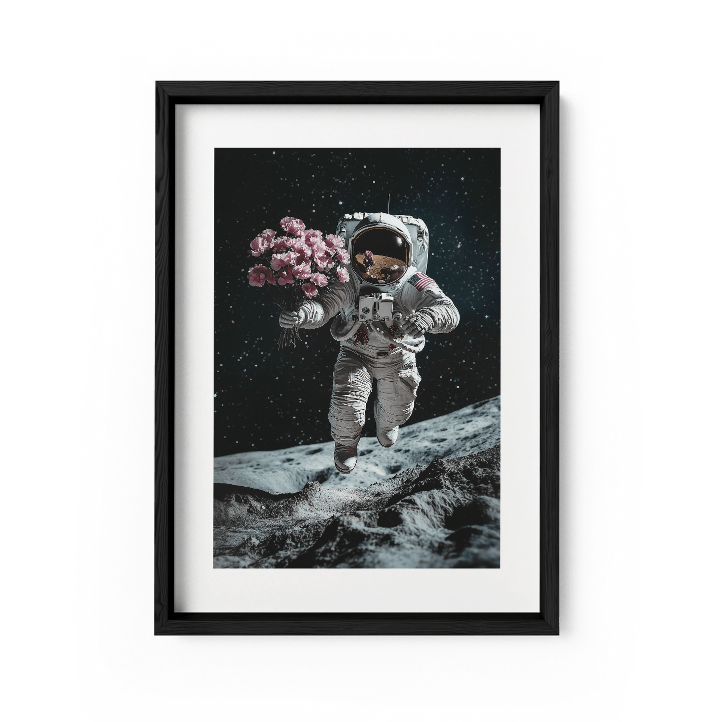 MOONLIGHT BOUQUET*Papier*40x60*Papier*Kunstwerk*Masculina.nl