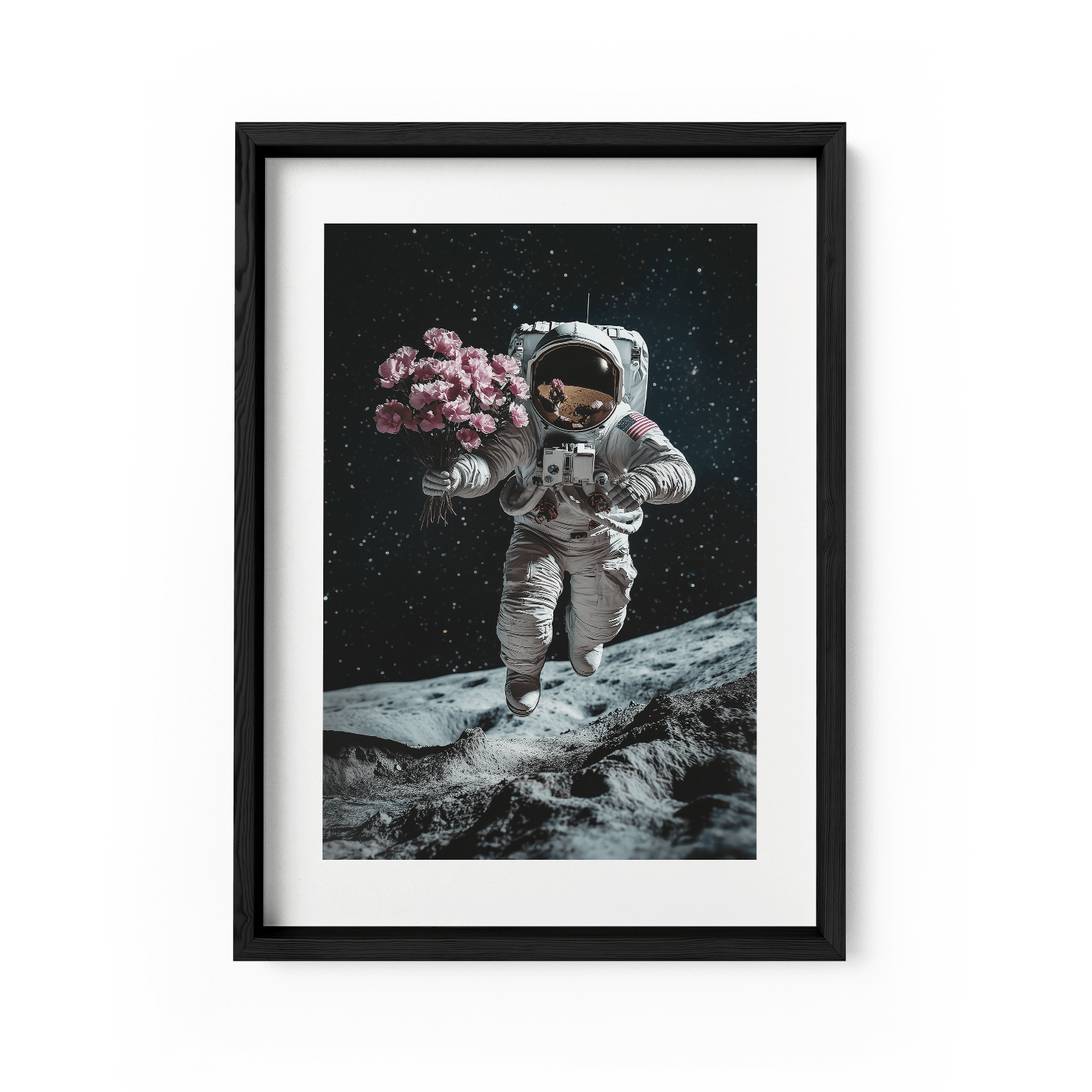 MOONLIGHT BOUQUET*Papier*40x60*Papier*Kunstwerk*Masculina.nl