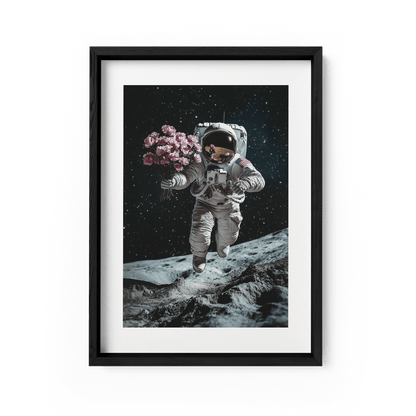 MOONLIGHT BOUQUET*Papier*40x60*Papier*Kunstwerk*Masculina.nl