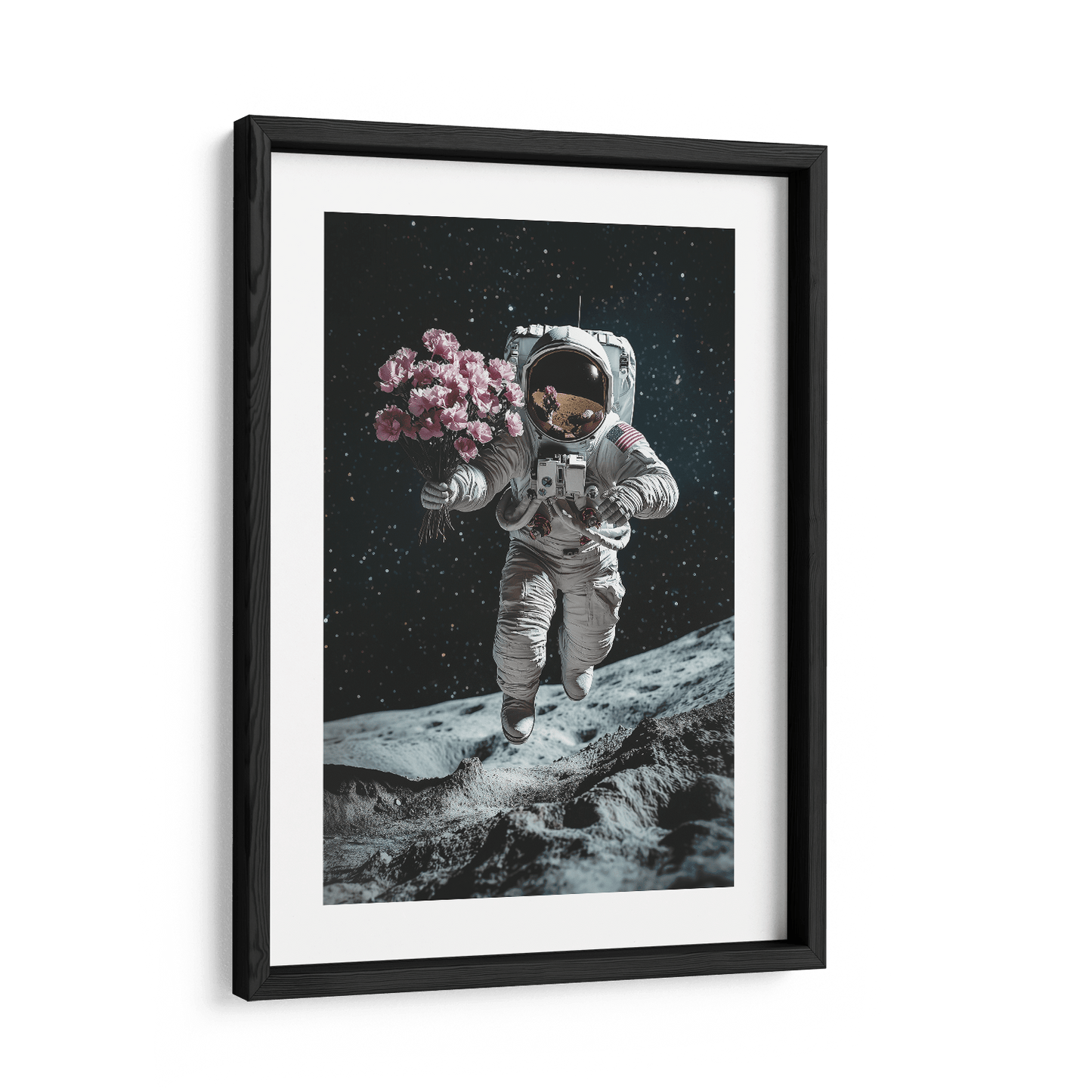 MOONLIGHT BOUQUET*Papier*40x60*Papier*Kunstwerk*Masculina.nl