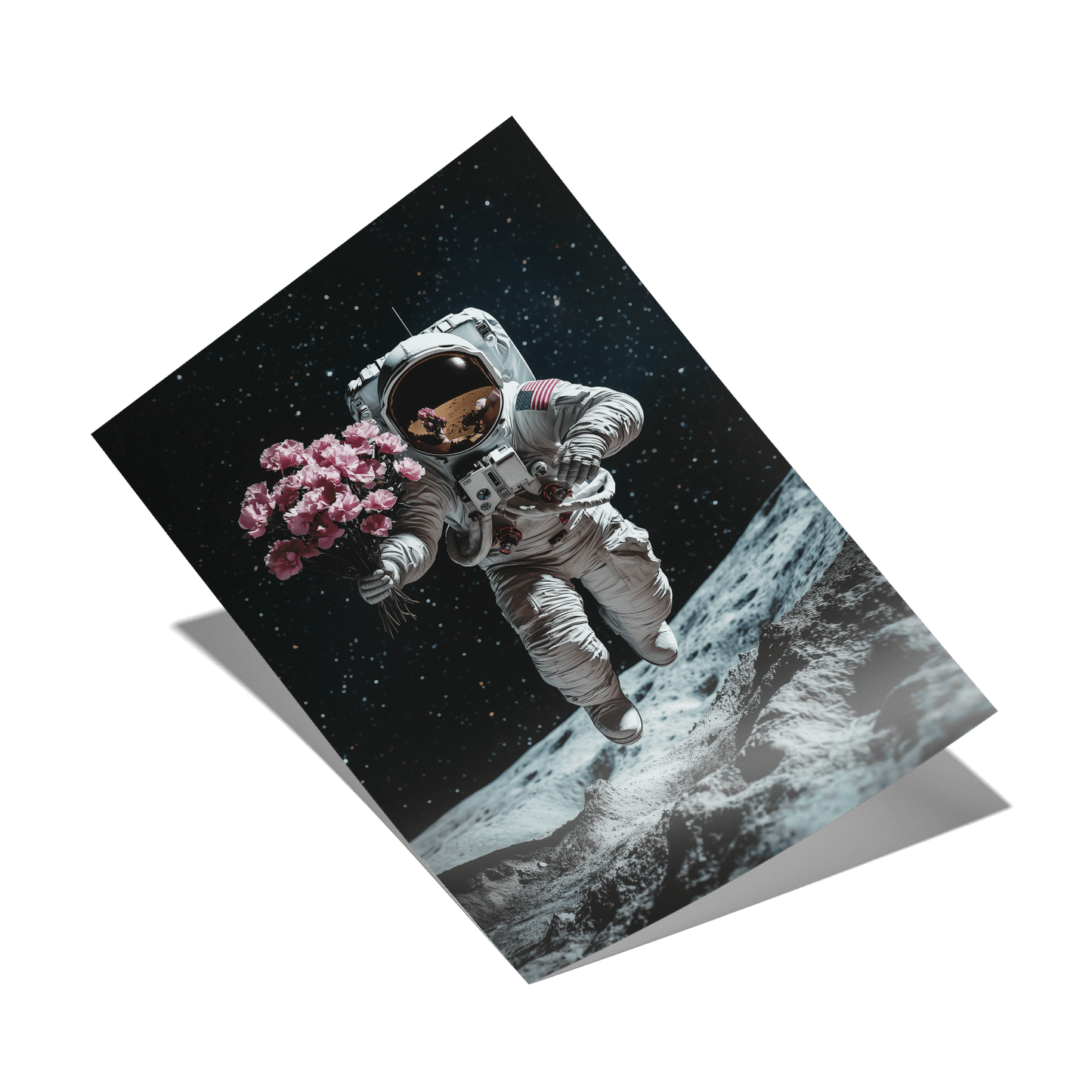 MOONLIGHT BOUQUET*Papier*40x60*Papier*Kunstwerk*Masculina.nl