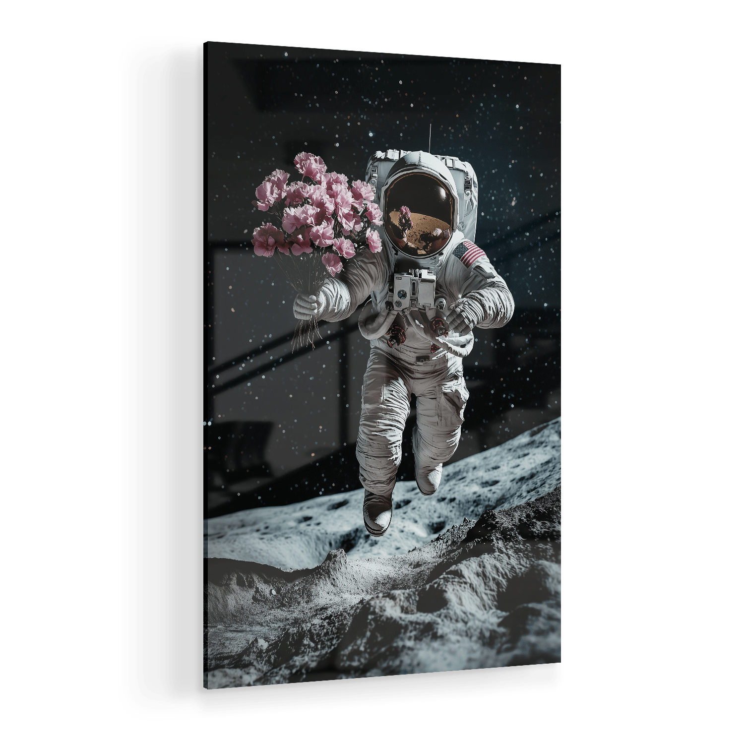 MOONLIGHT BOUQUET*Plexiglas*40x60*Plexiglas*Kunstwerk*Masculina.nl